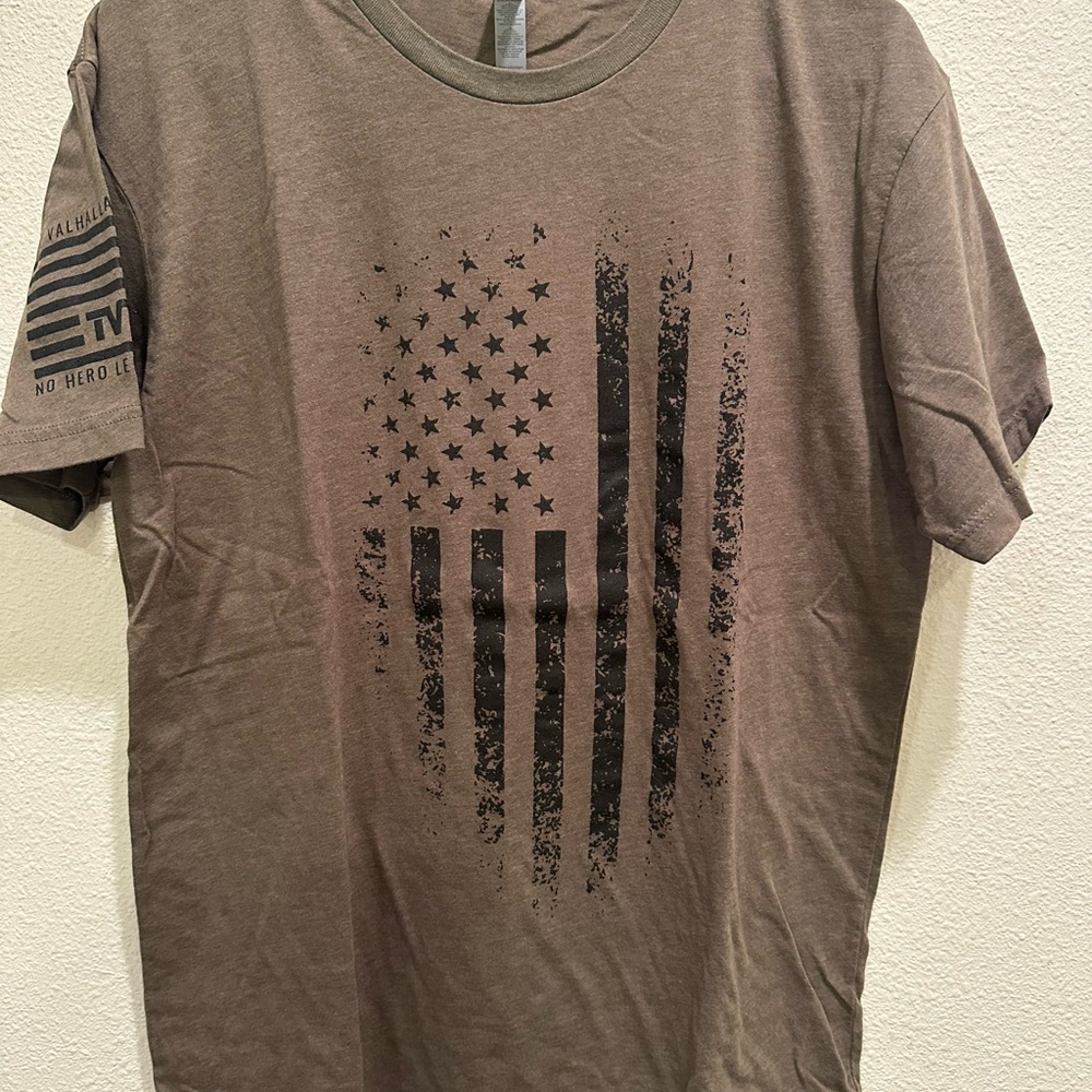 Men's Brown Graphic T-Shirt
